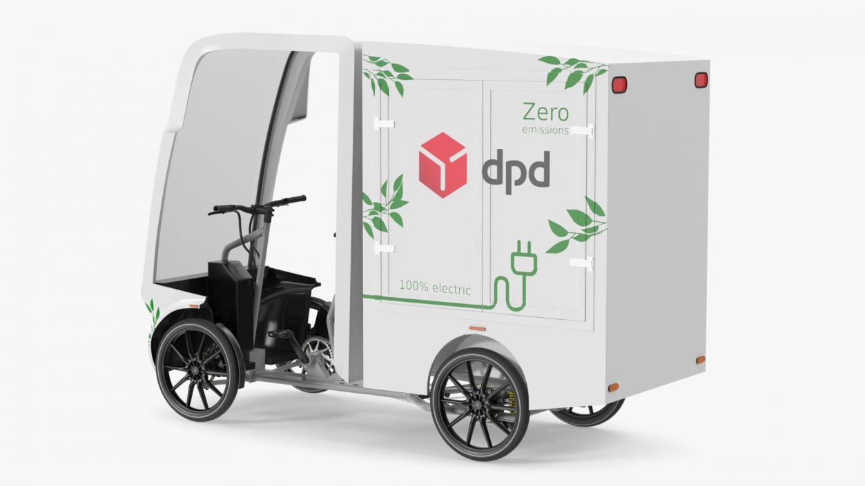 3D DPD Cargo Bike EAV model