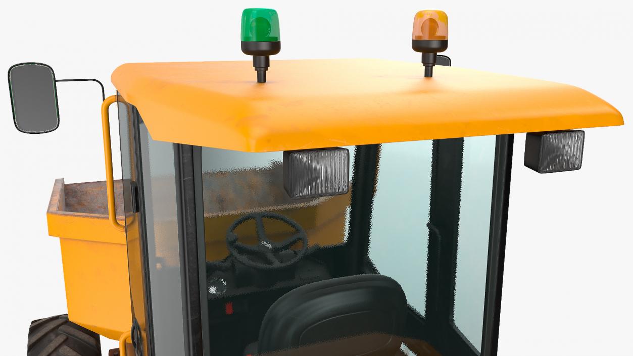 3D JCB 6T-1 Cabbed Site Dumper Dirty model