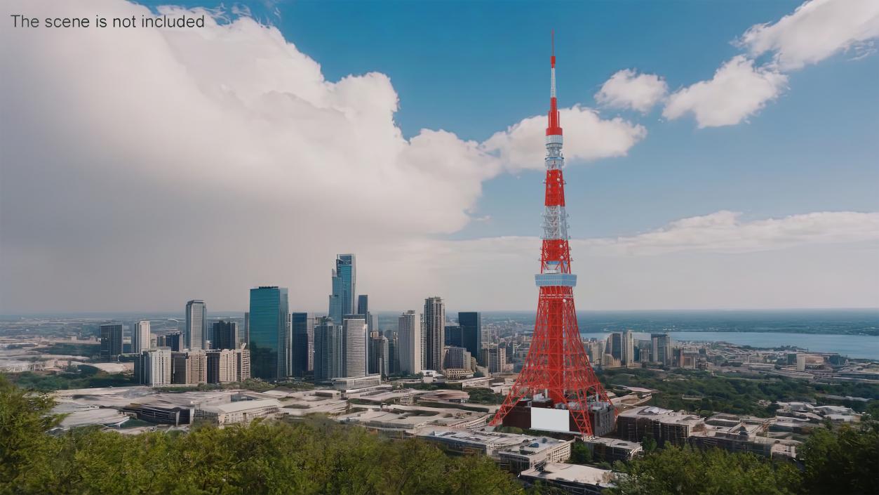 3D Tokyo Tower Structure 2 model