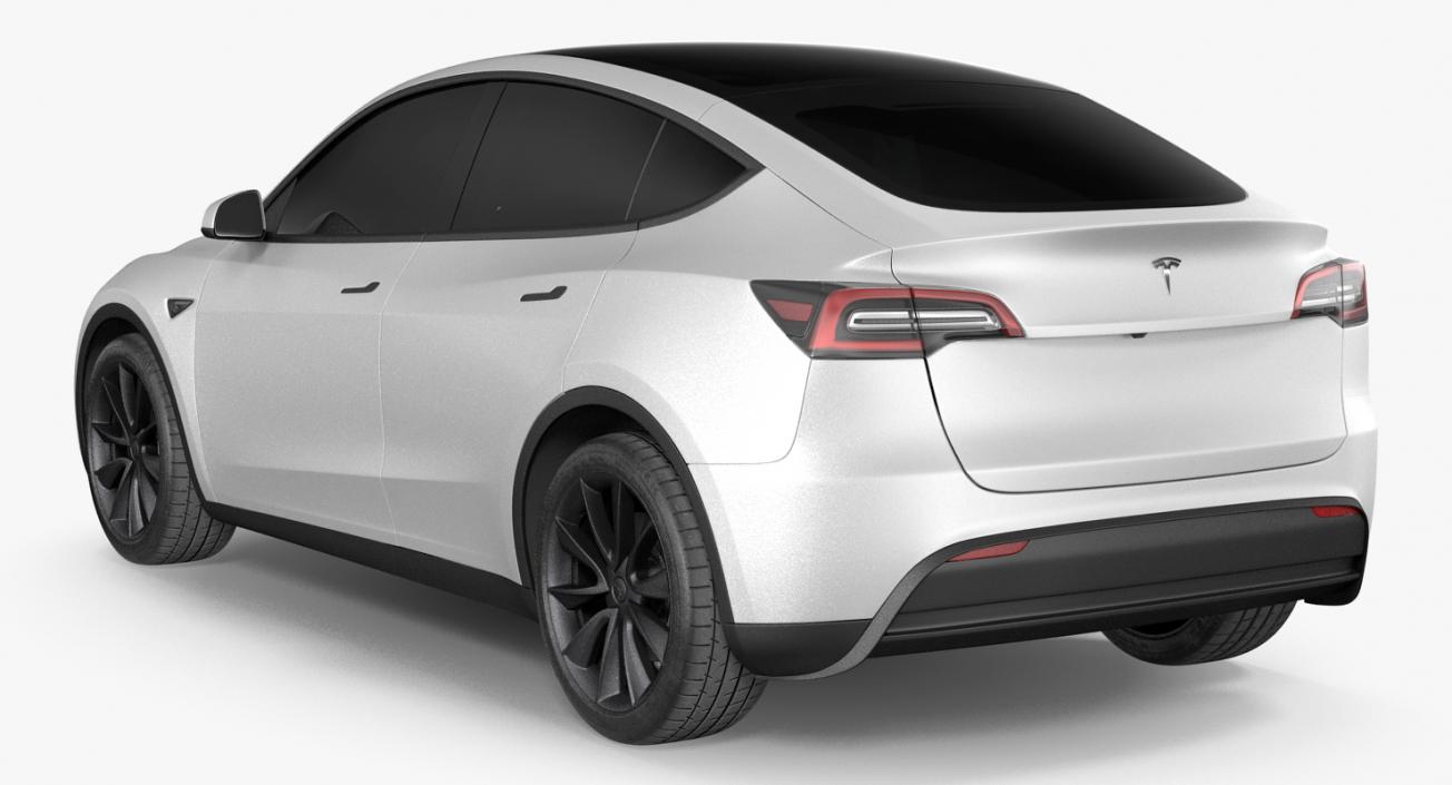 Tesla Model Y Simple Interior 3D model