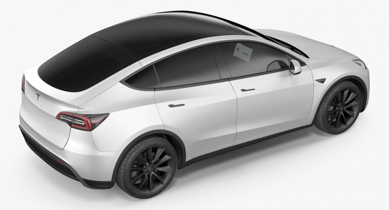 Tesla Model Y Simple Interior 3D model