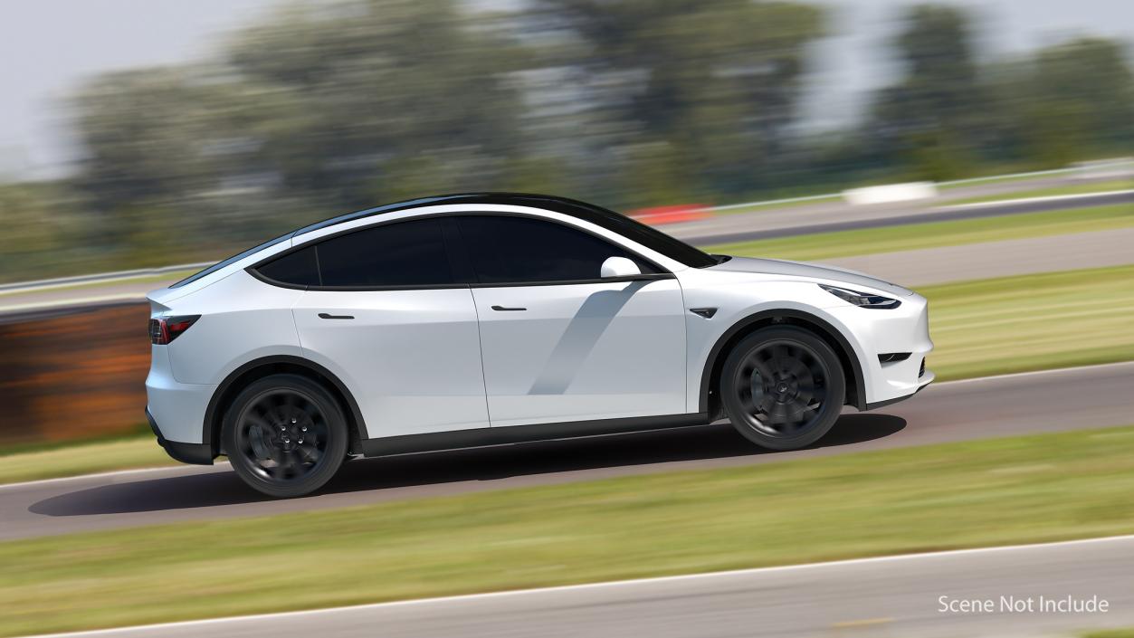 Tesla Model Y Simple Interior 3D model