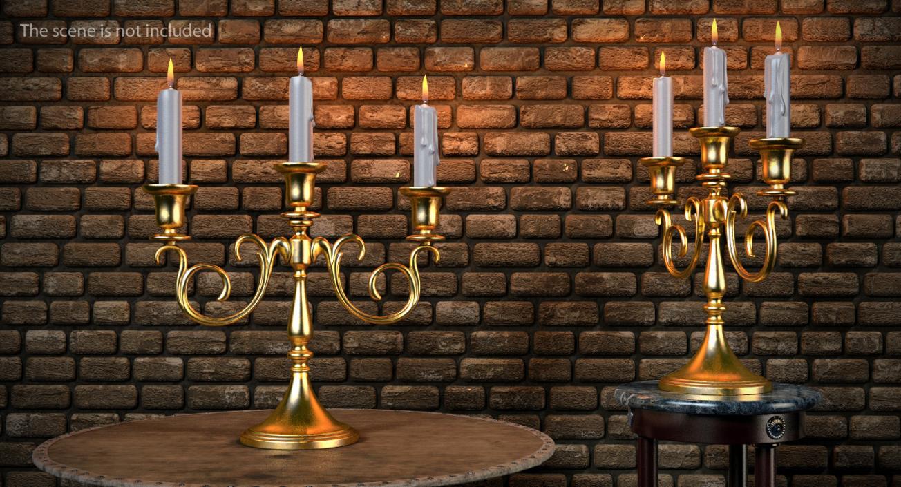 3D model Candle Holders 3D Models Collection