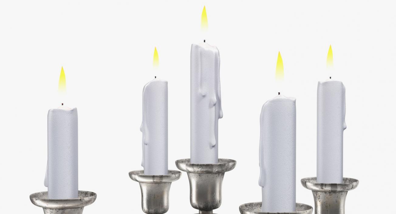 3D model Candle Holders 3D Models Collection