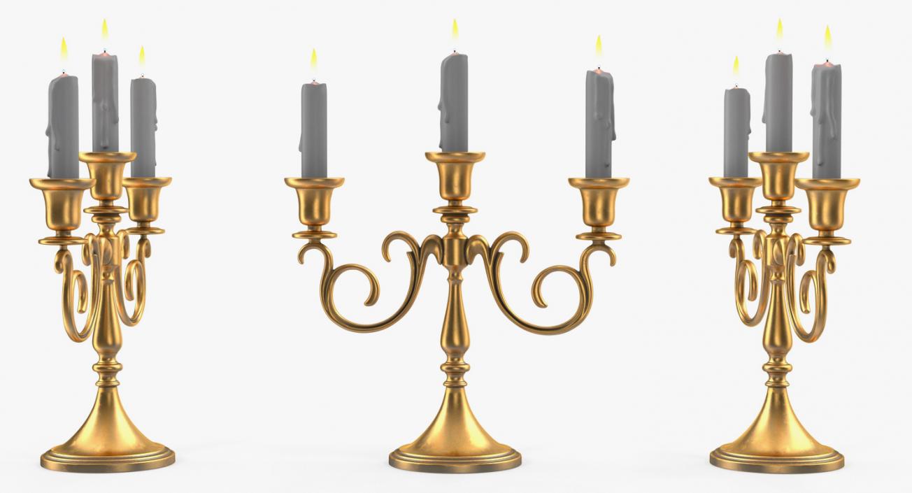 3D model Candle Holders 3D Models Collection