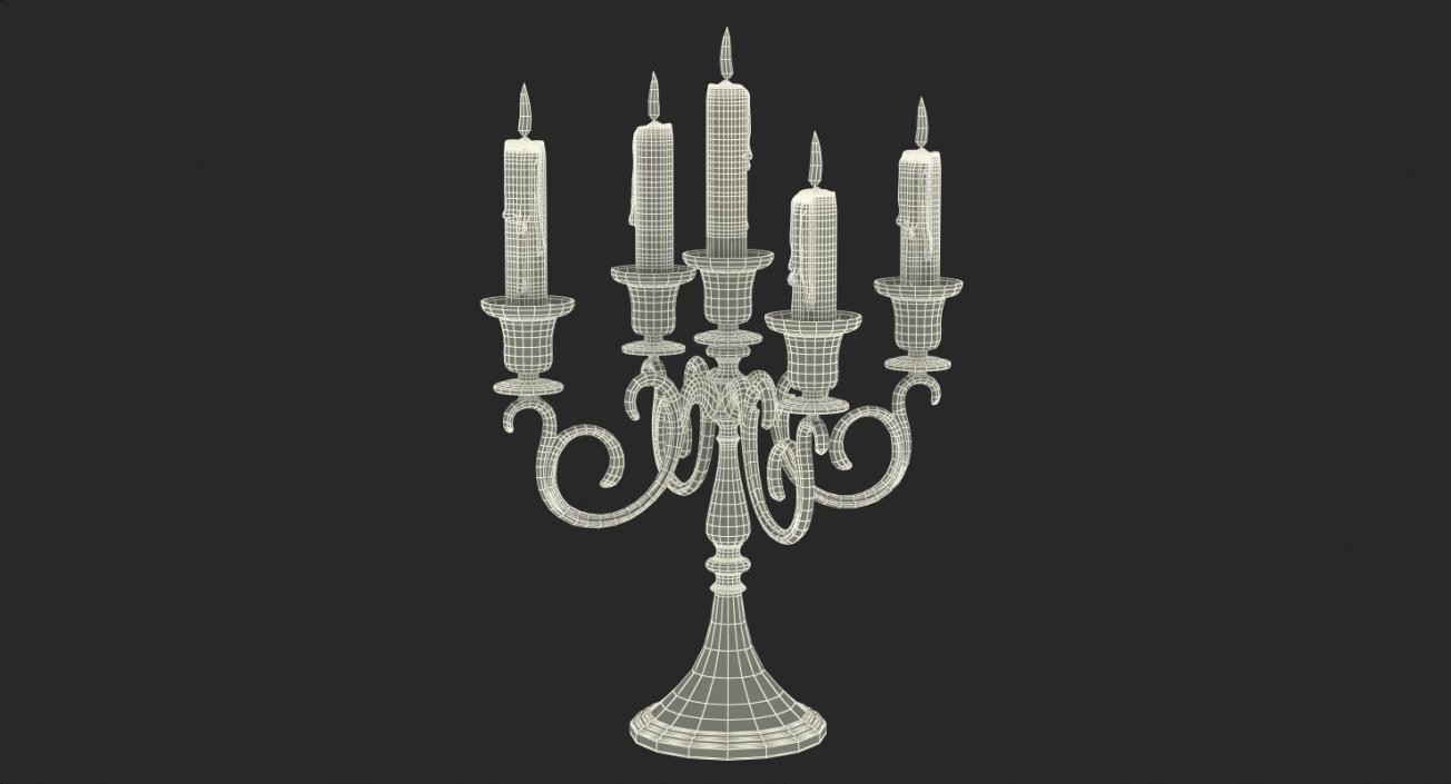 3D model Candle Holders 3D Models Collection