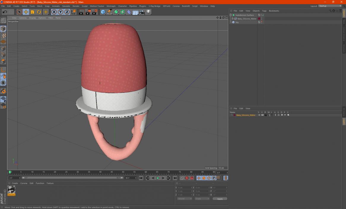 3D model Baby Silicone Nibler