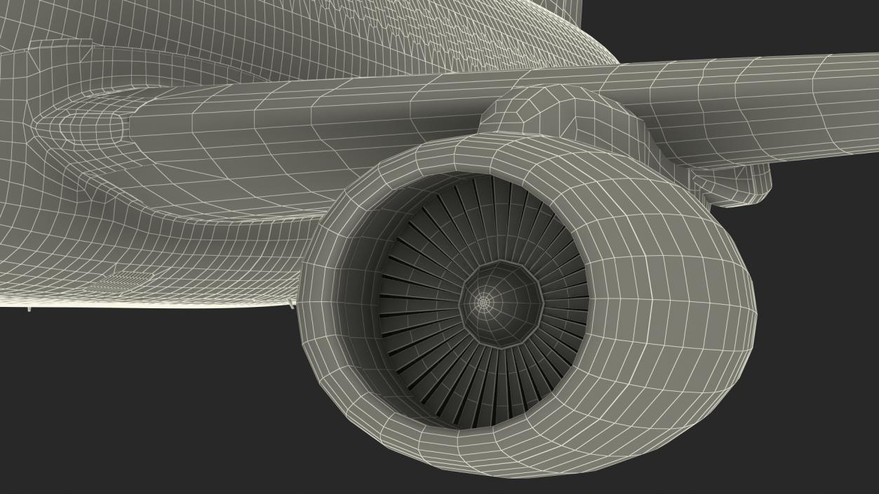 3D Sukhoi Superjet 100 with Saberlets Flight