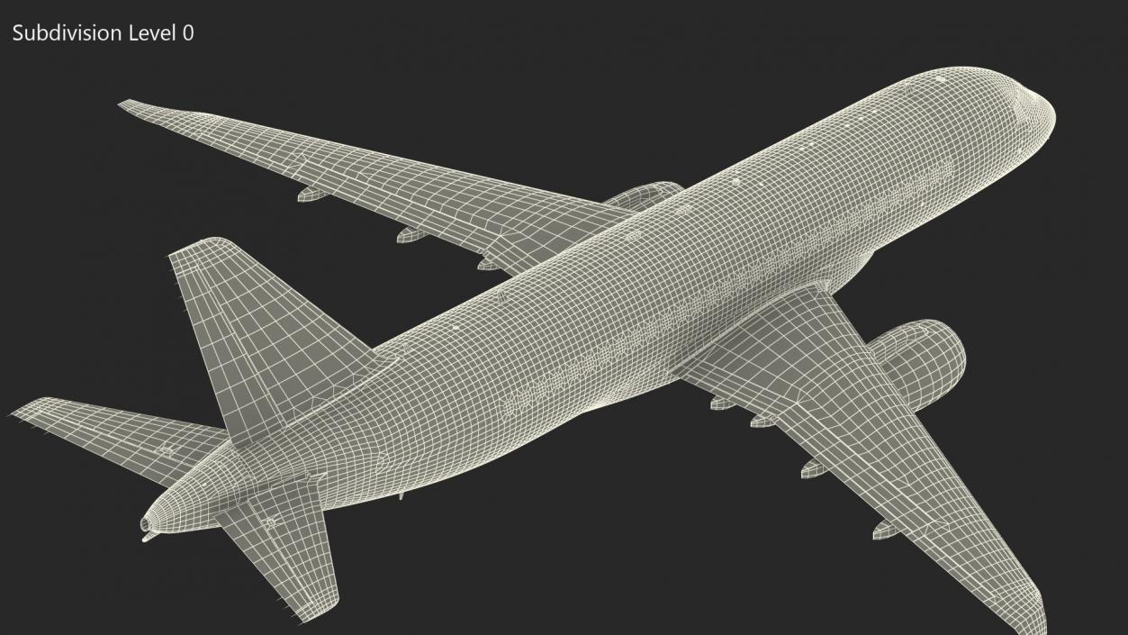 3D Sukhoi Superjet 100 with Saberlets Flight