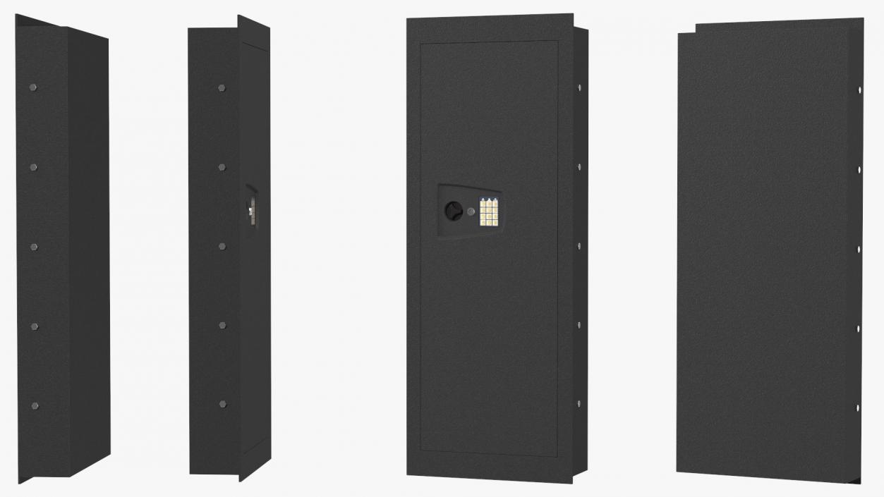 3D Safes Collection 8 model