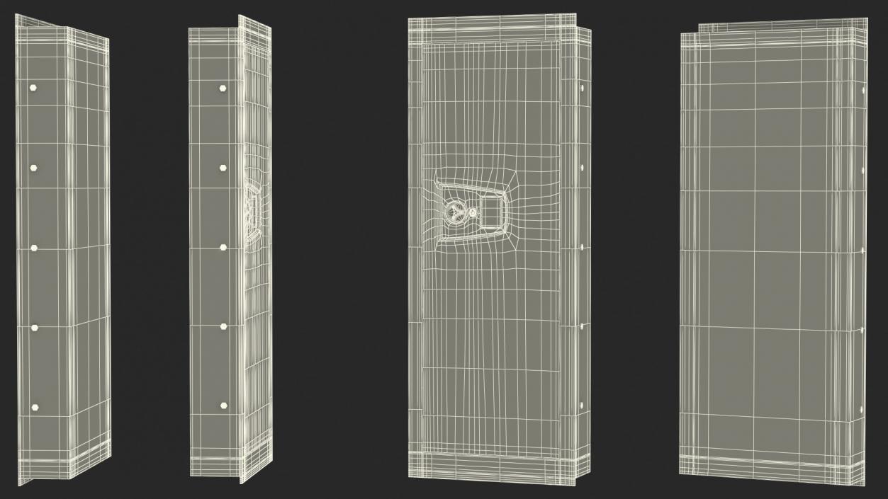 3D Safes Collection 8 model