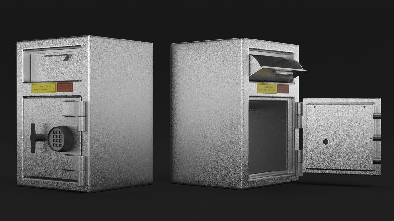 3D Safes Collection 8 model