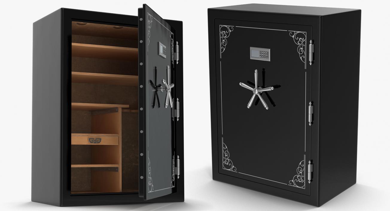 3D Safes Collection 8 model