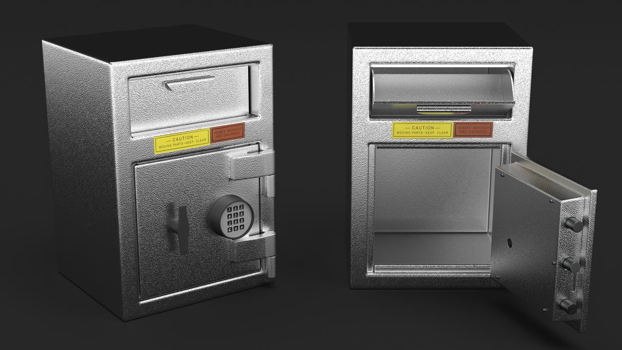 3D Safes Collection 8 model