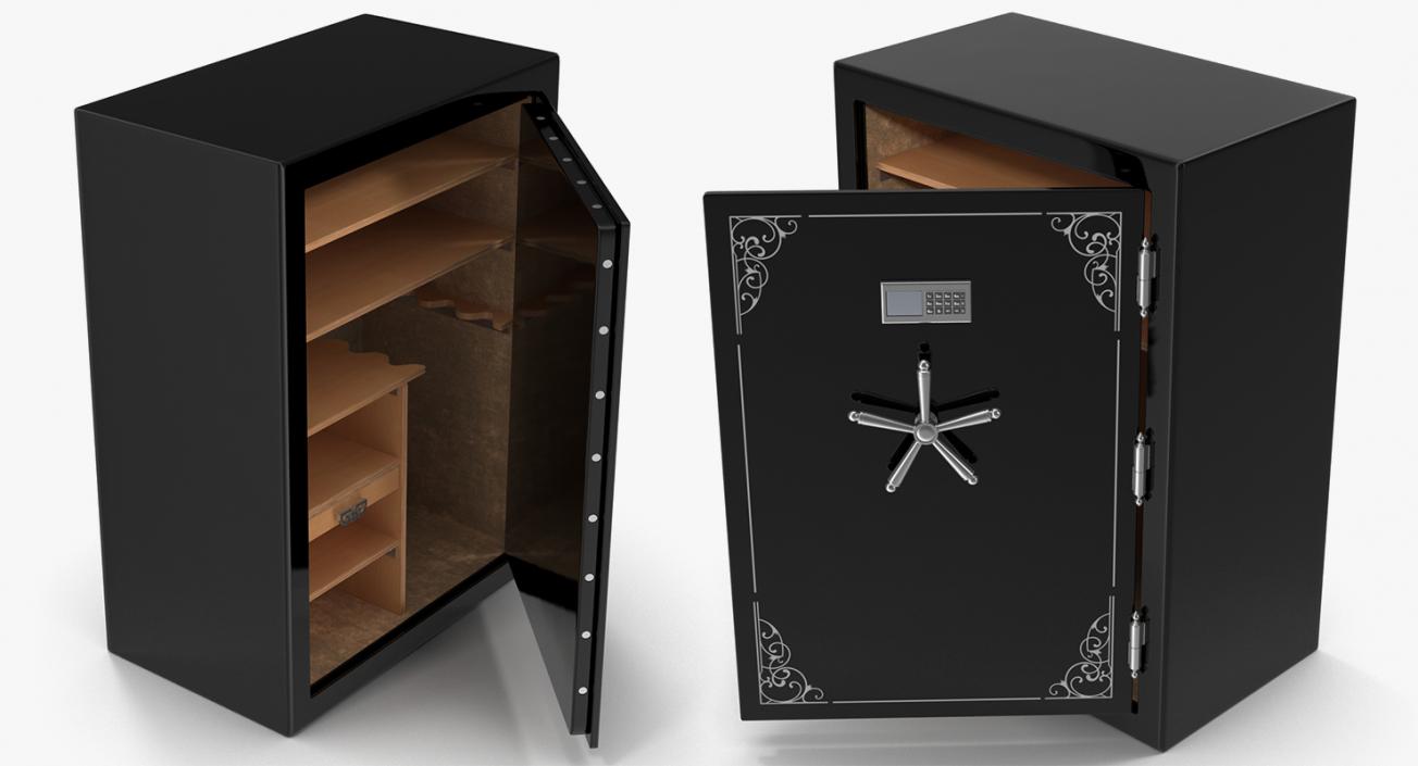 3D Safes Collection 8 model