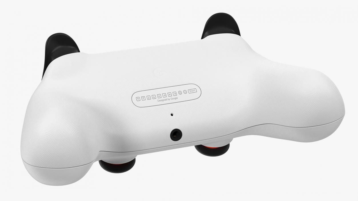 3D model White Google Stadia Controller