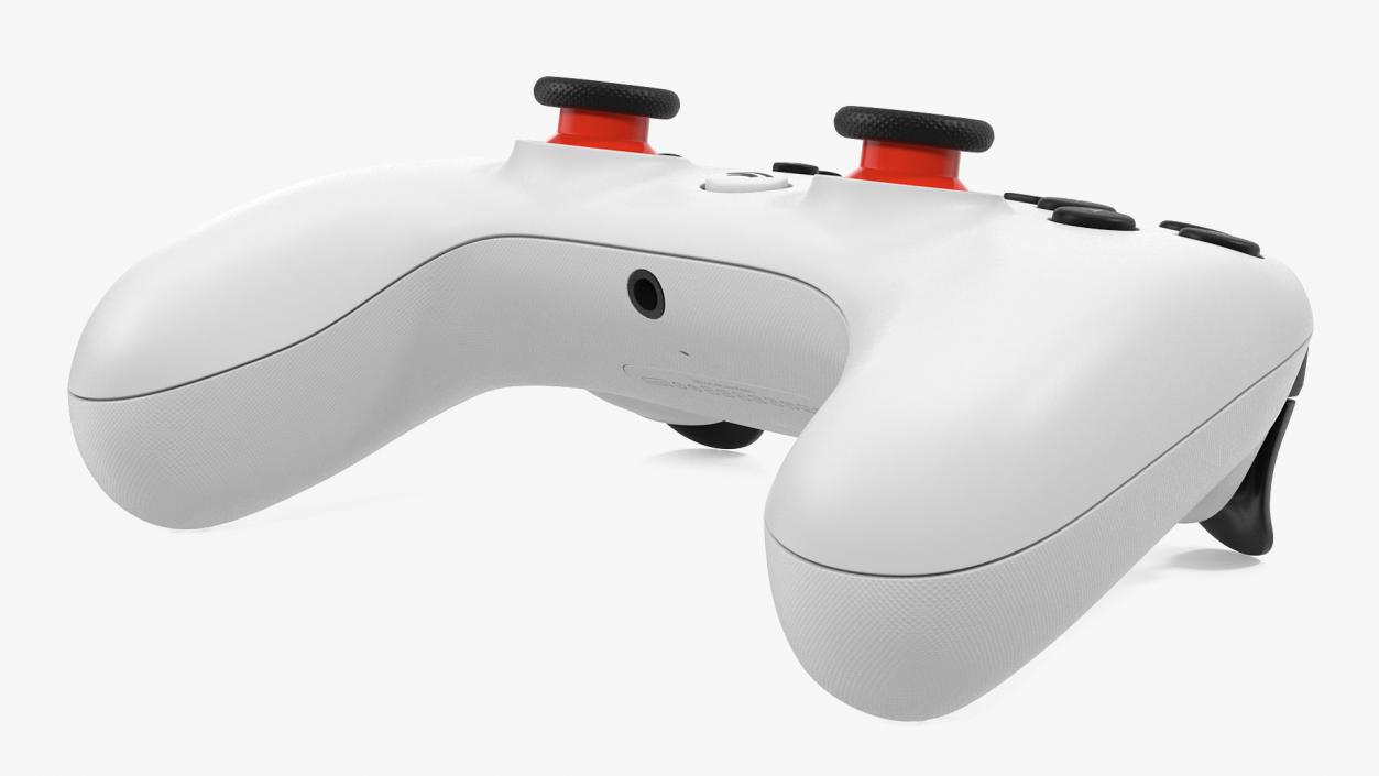 3D model White Google Stadia Controller