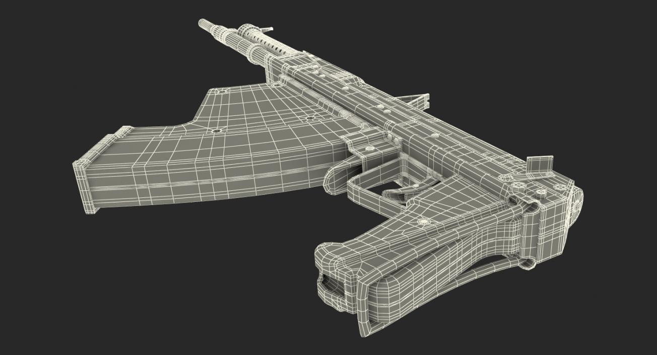 3D model Underwater Rifle APS