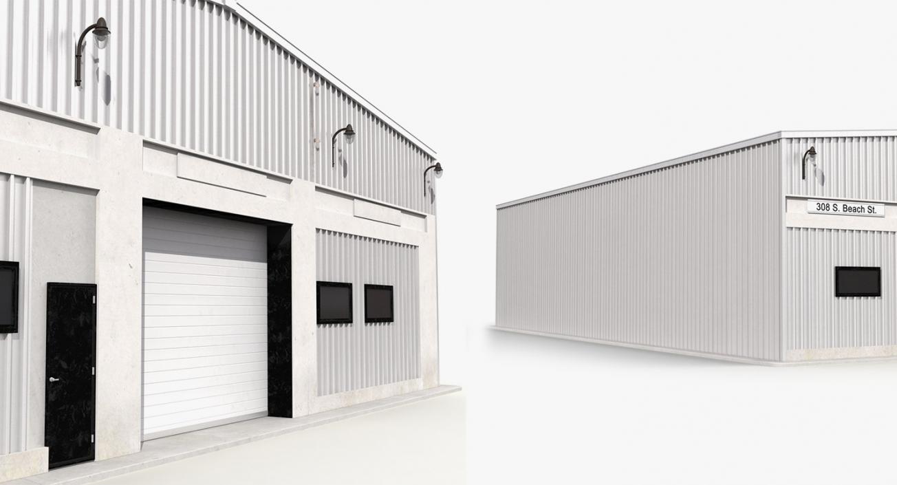 Warehouse and Hangars 3D Models Collection 2 3D model