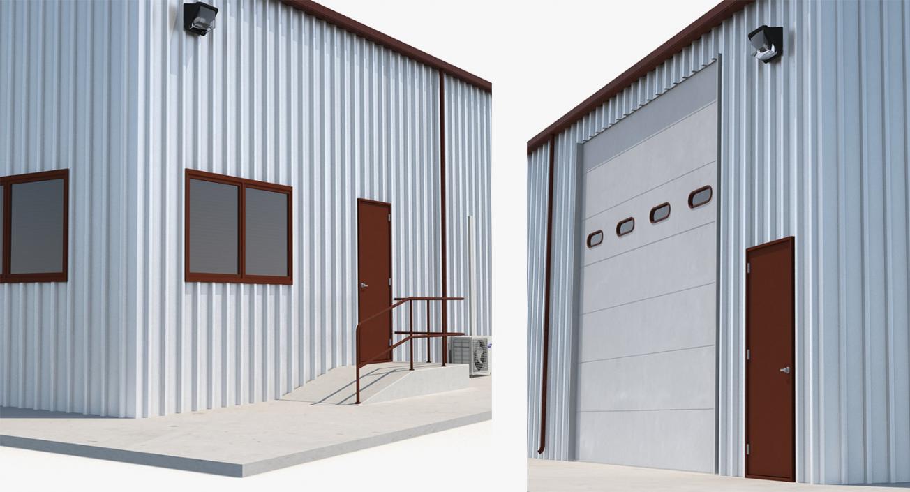 Warehouse and Hangars 3D Models Collection 2 3D model