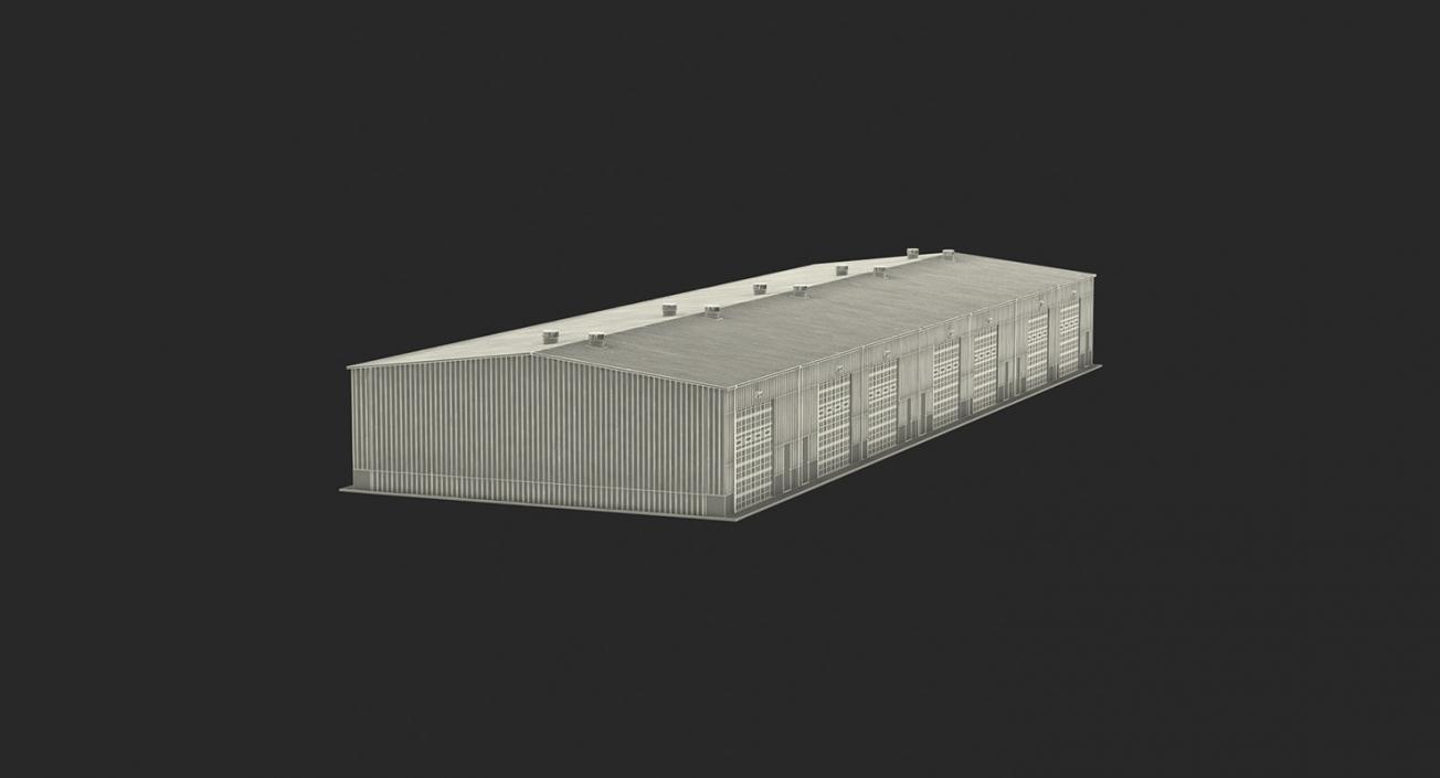 Warehouse and Hangars 3D Models Collection 2 3D model