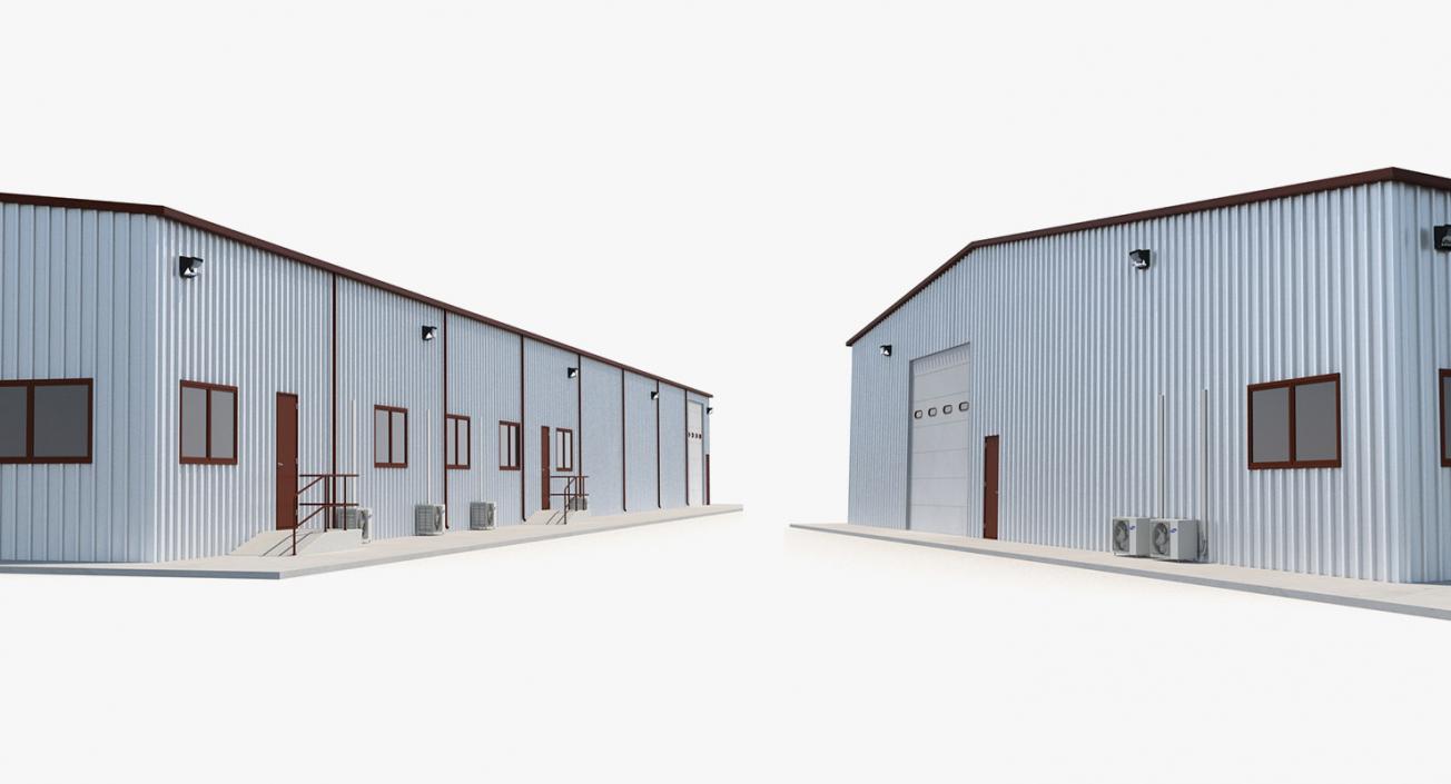 Warehouse and Hangars 3D Models Collection 2 3D model