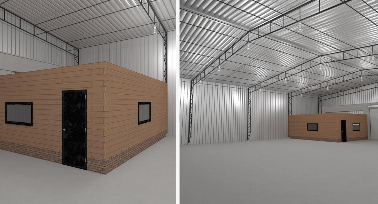 Warehouse and Hangars 3D Models Collection 2 3D model