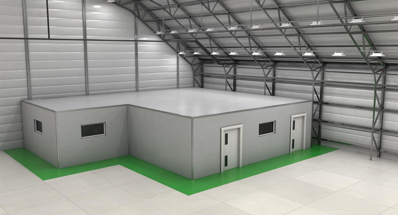 Warehouse and Hangars 3D Models Collection 2 3D model