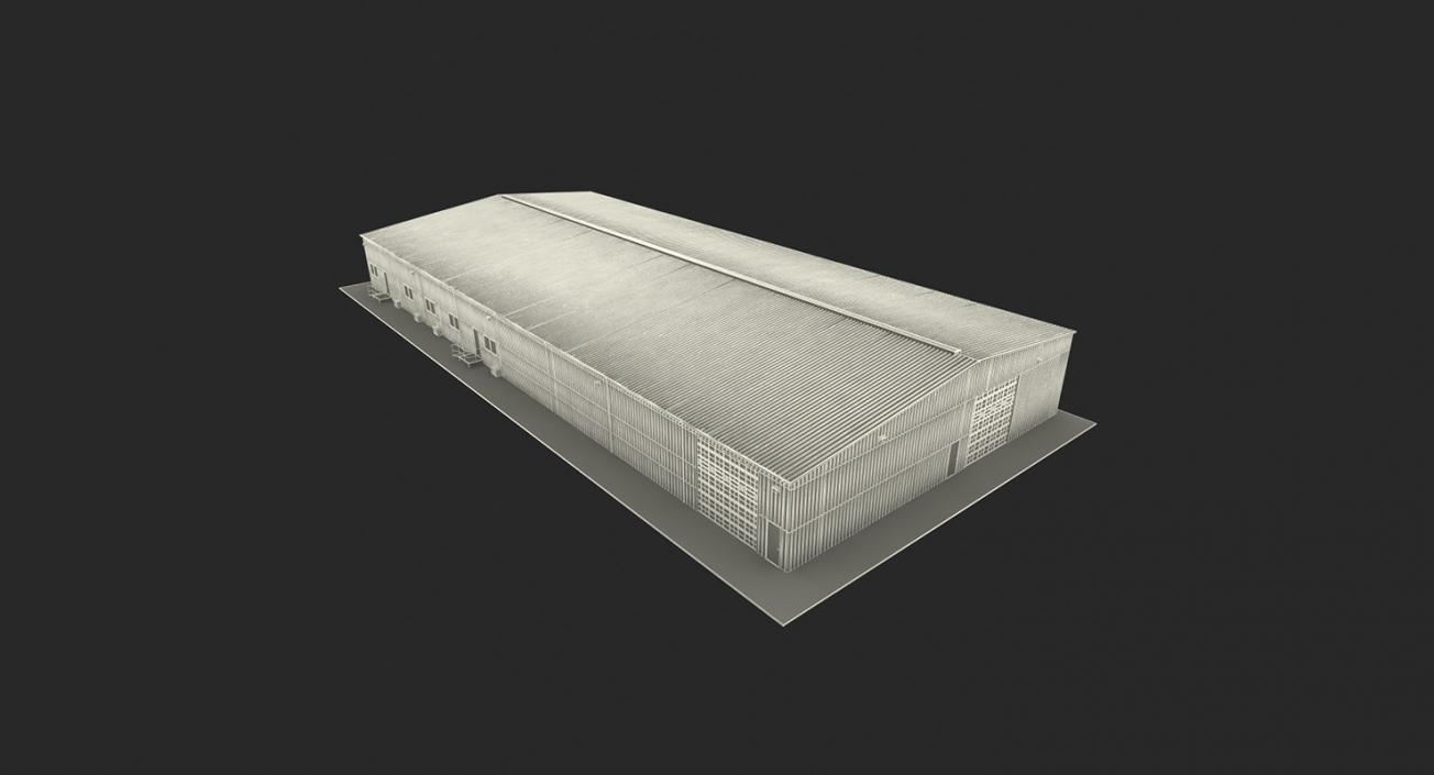 Warehouse and Hangars 3D Models Collection 2 3D model