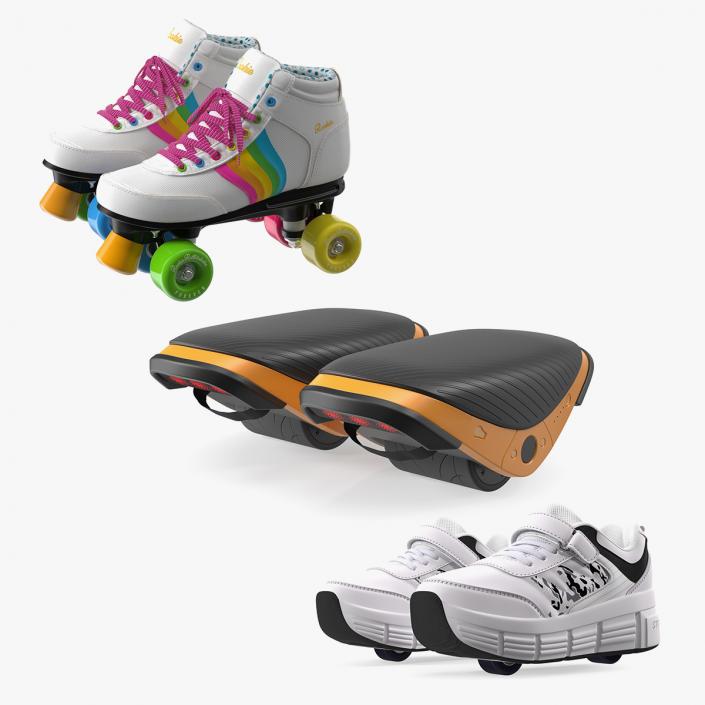 3D model Drift Roller Skates Collection