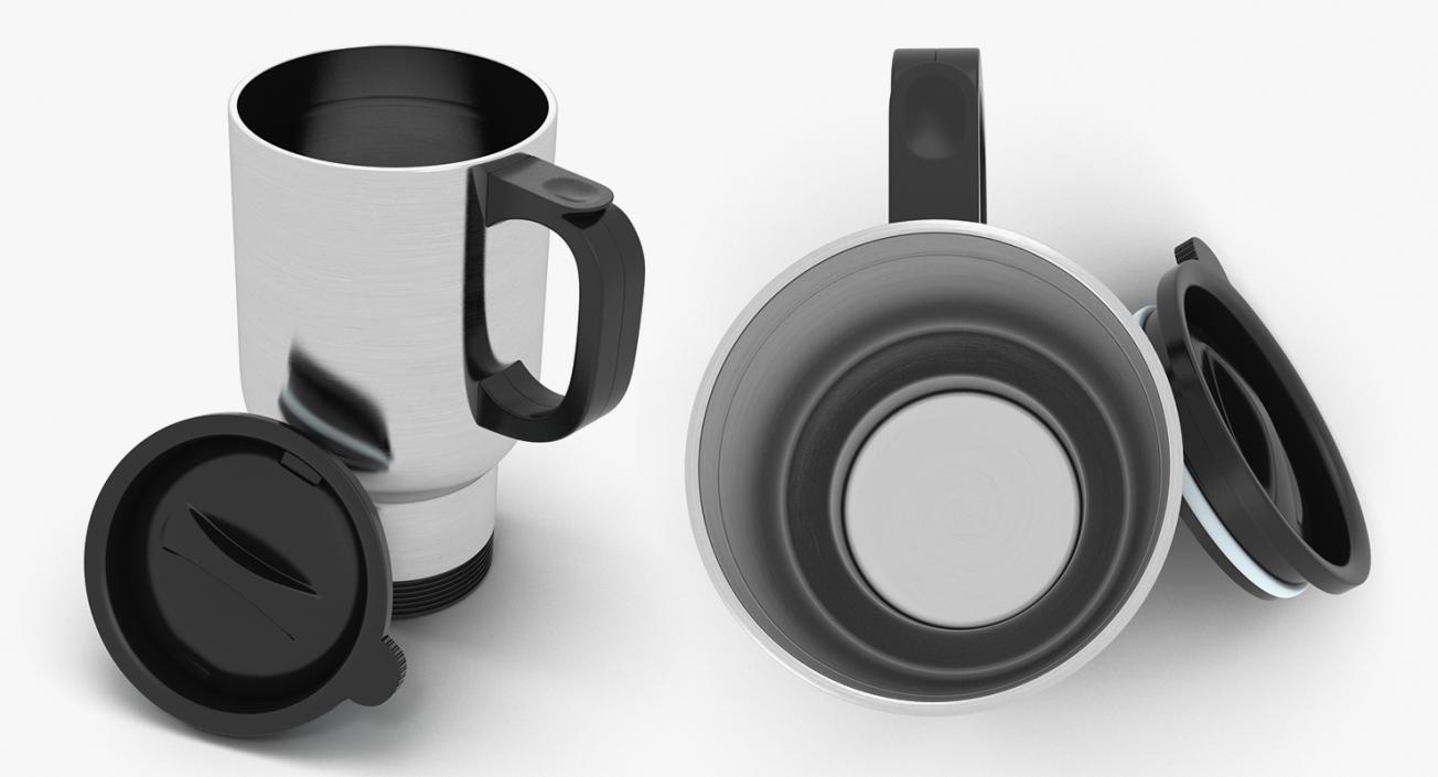 Travel Mugs Collection 2 3D model