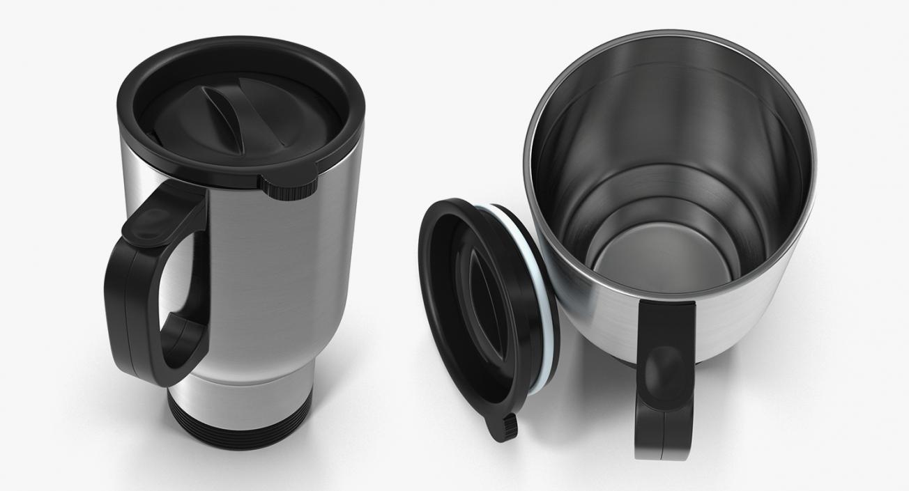 Travel Mugs Collection 2 3D model