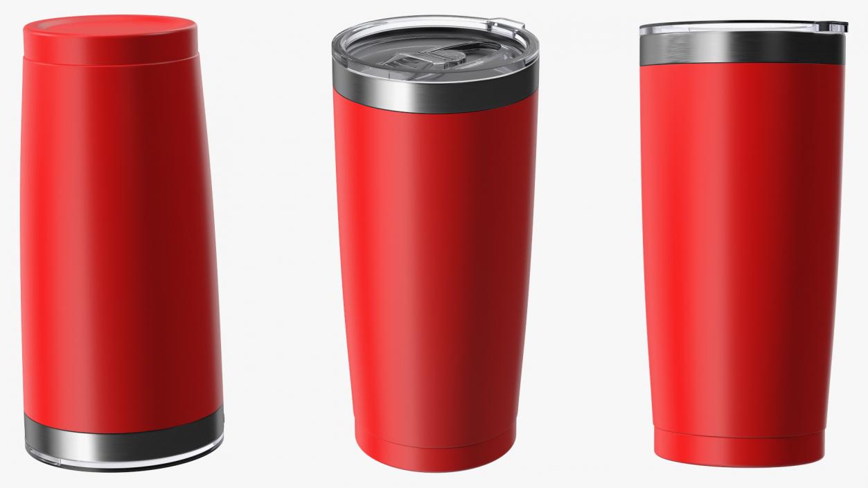 Travel Mugs Collection 2 3D model