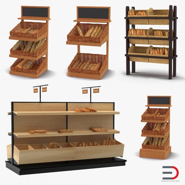 3D model Bakery Display Collection