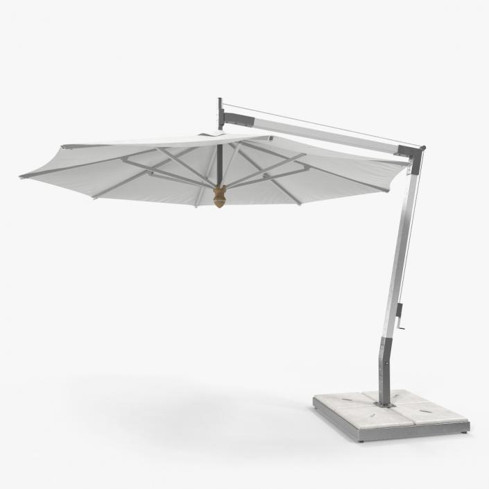 3D Offset Patio Umbrella