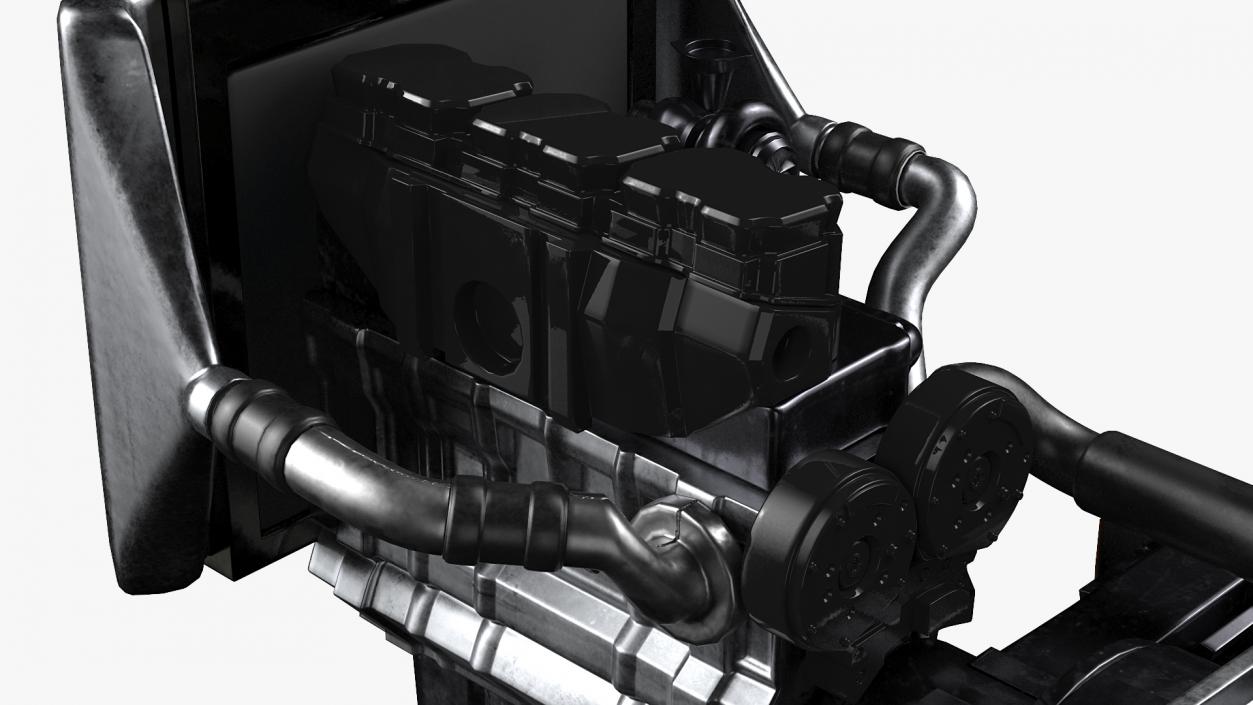 Truck Engine 3D