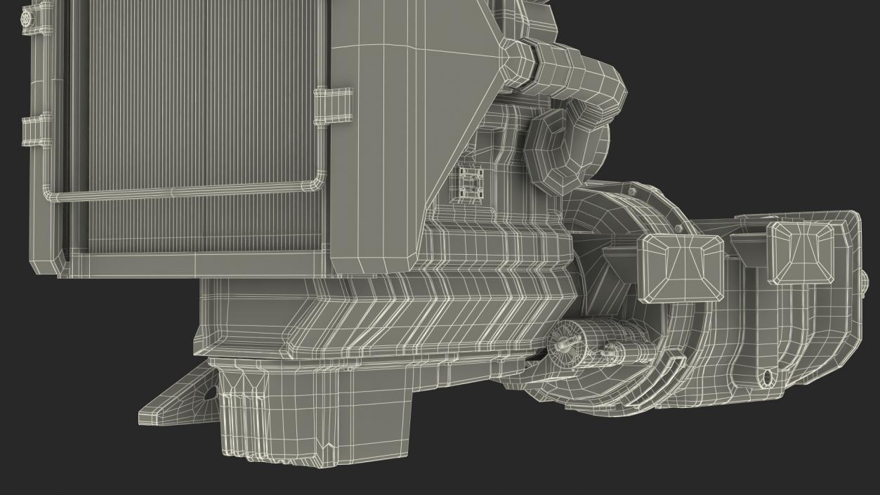 Truck Engine 3D