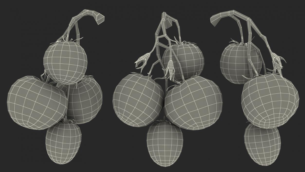 Bunch of Tomatoes 3D