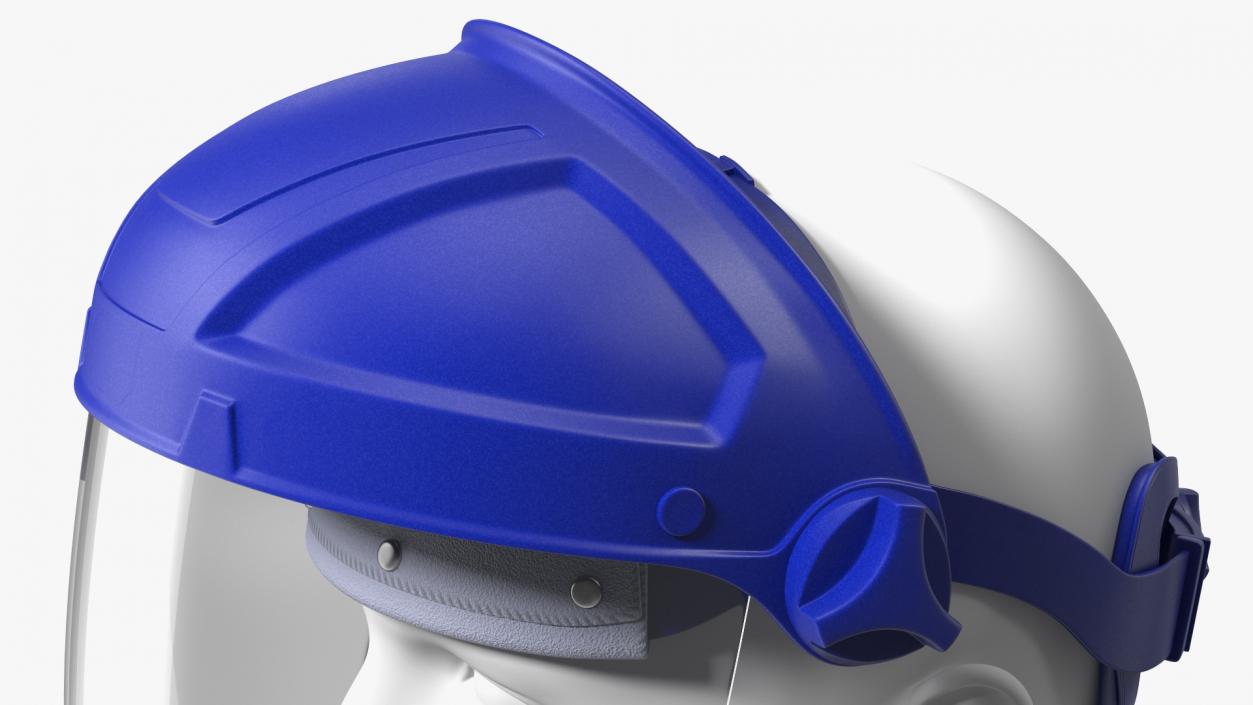 Transparent Visor Face Shield 3D model