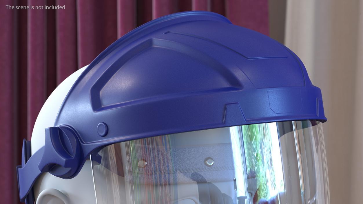 Transparent Visor Face Shield 3D model