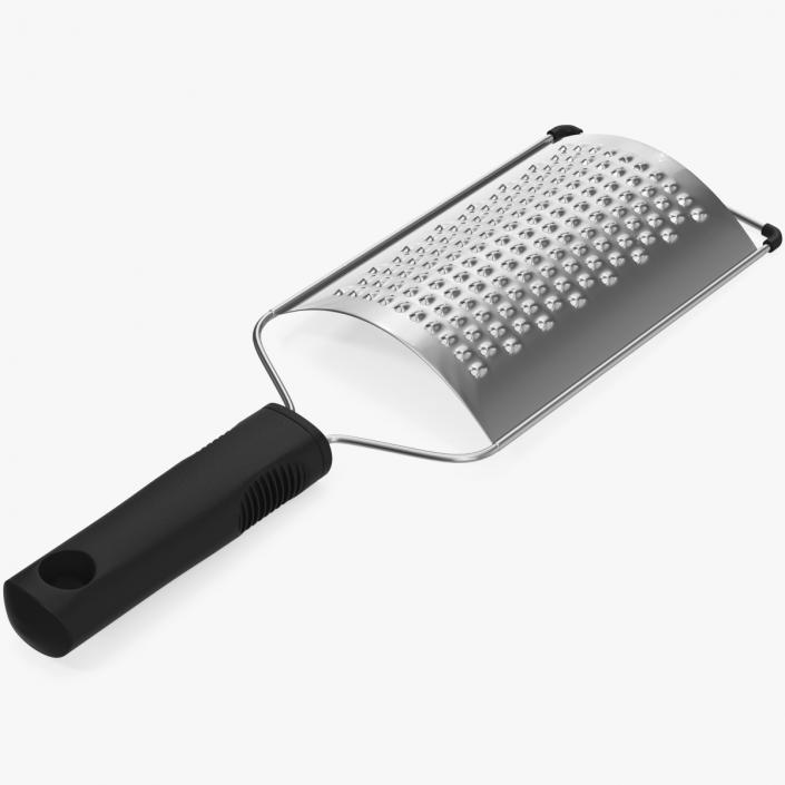 3D Cheese Grater with Black Handle