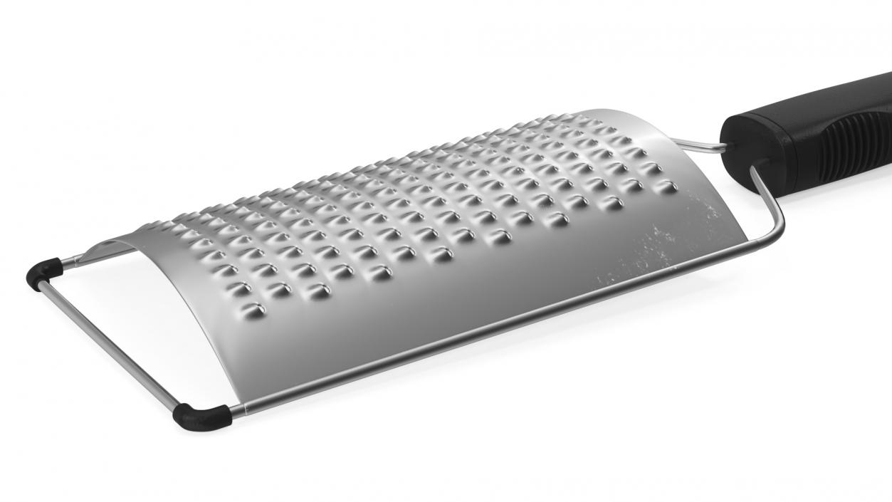 3D Cheese Grater with Black Handle