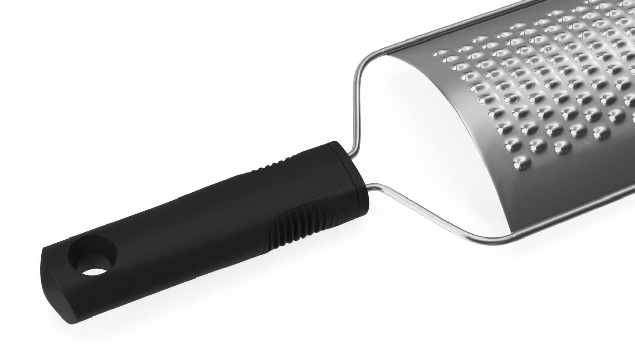 3D Cheese Grater with Black Handle