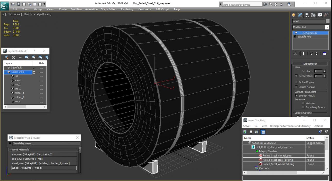 3D Hot Rolled Steel Coil