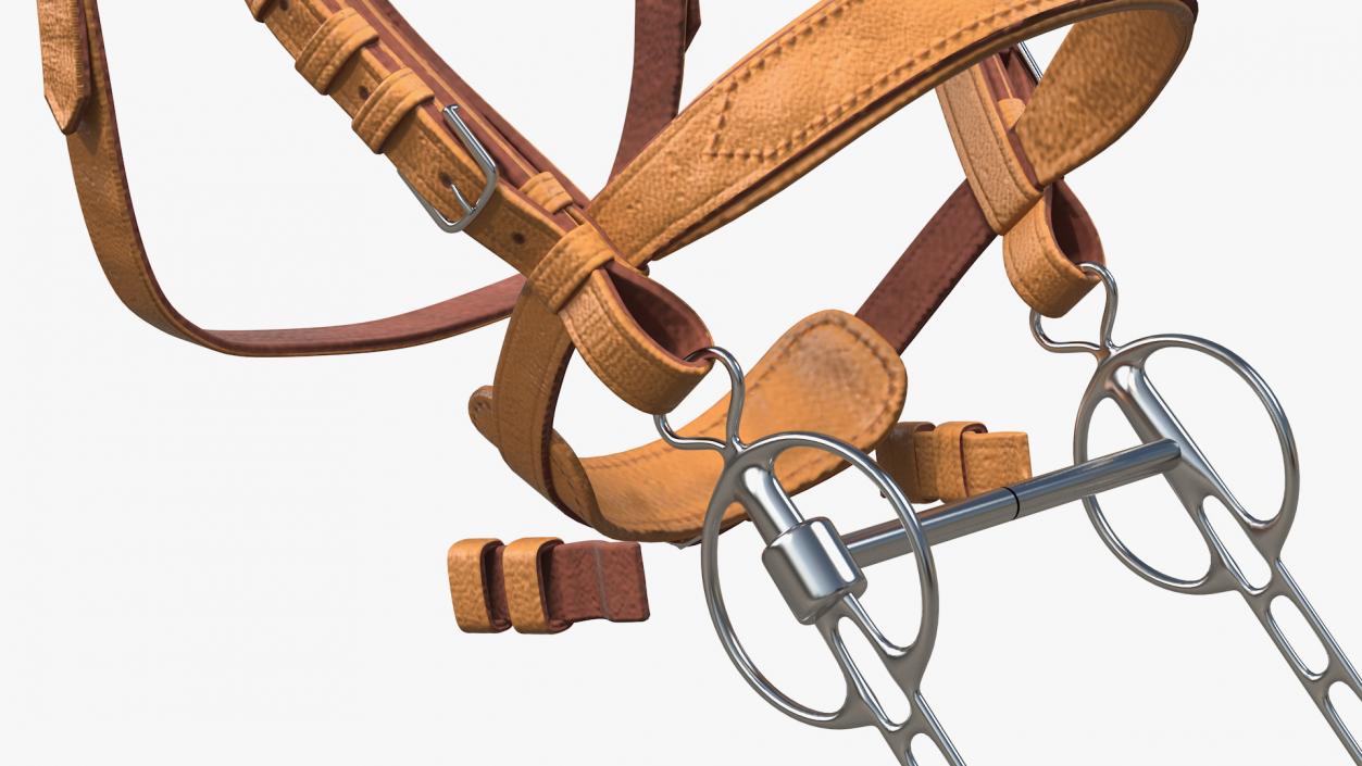 3D Horse Head Harness model