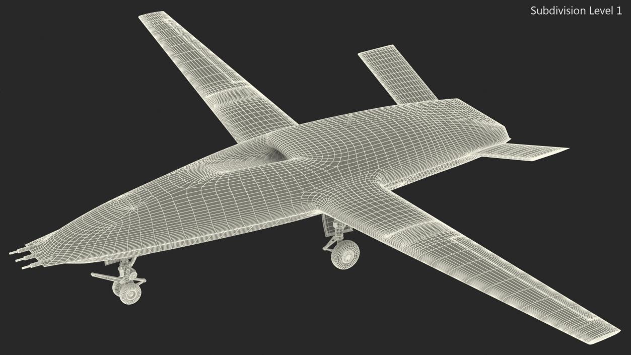 Military Drone 3D model