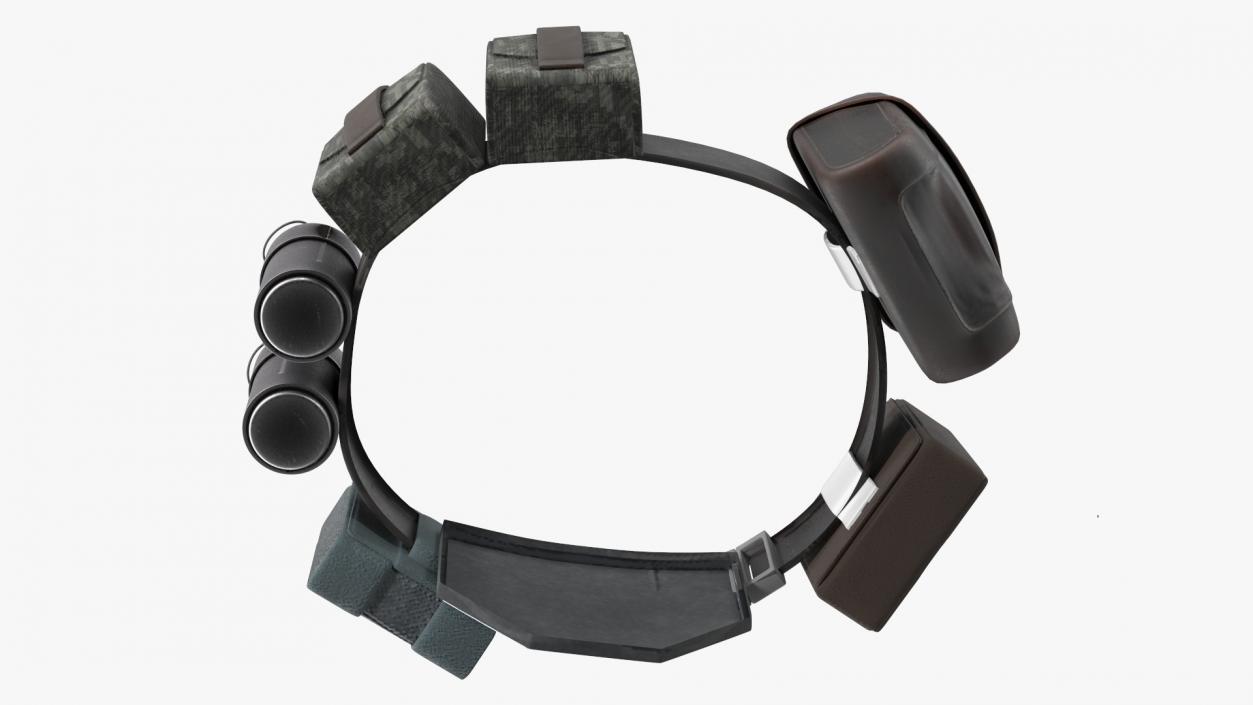 3D model Combat Soldiers Belt