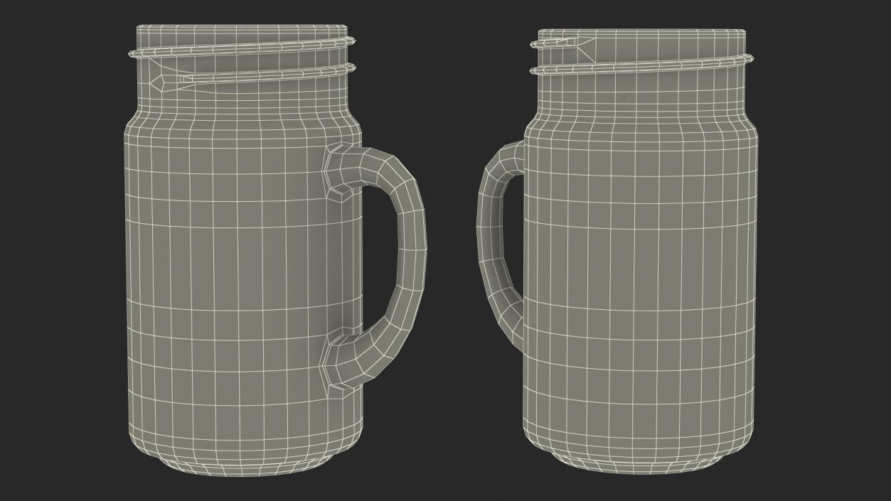 Glass Jugs With Water Collection 3 3D model