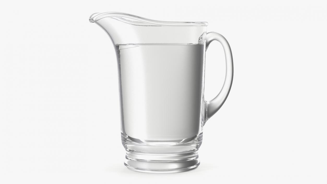 Glass Jugs With Water Collection 3 3D model