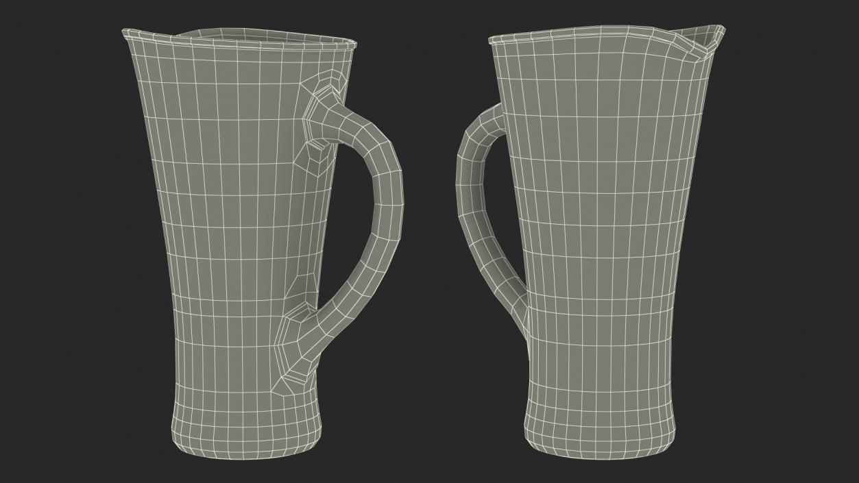 Glass Jugs With Water Collection 3 3D model